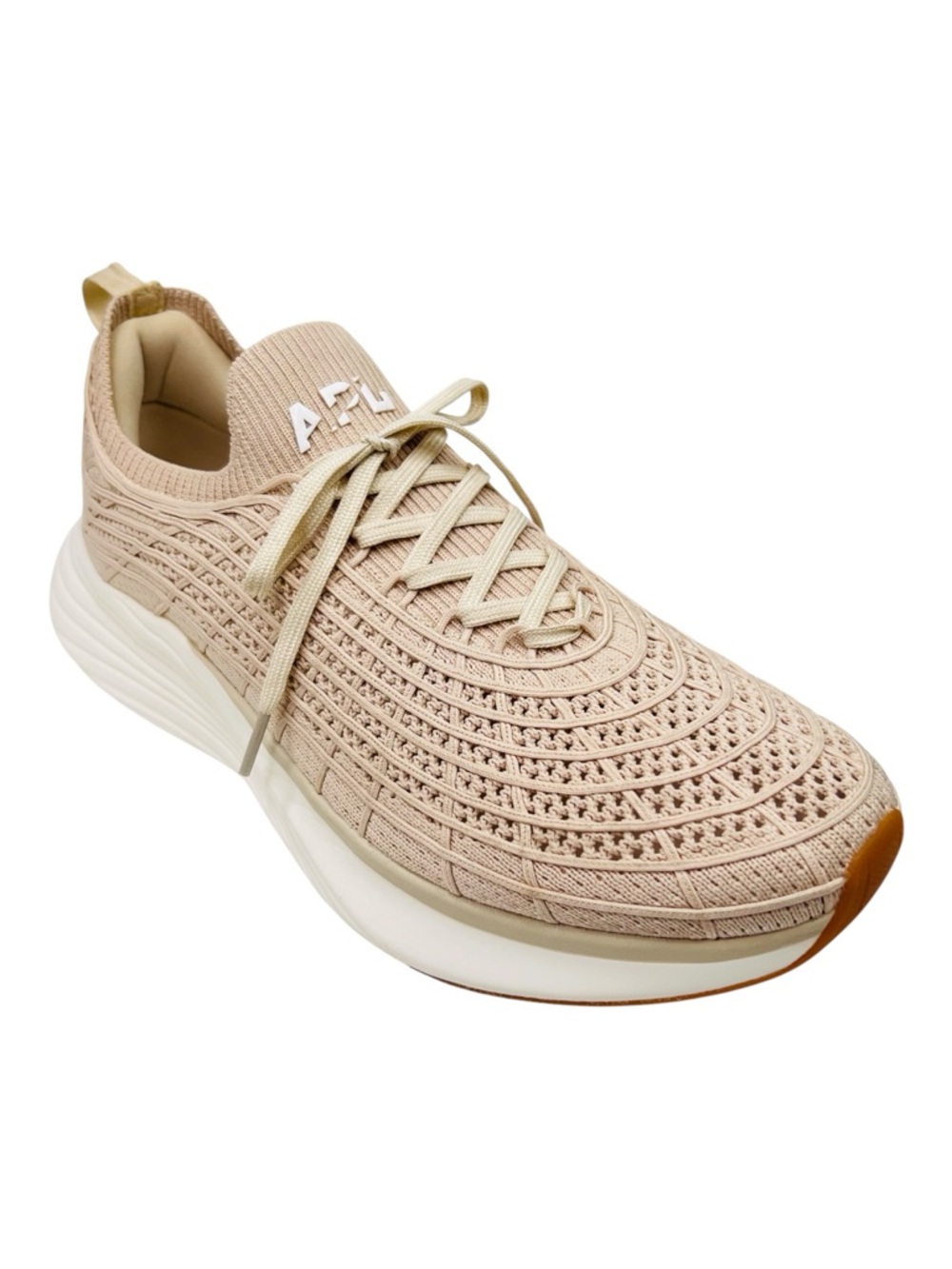 APL Athletic Propulsion Labs Techloom Zipline Sneaker - Beige/Tan Mens 9.5